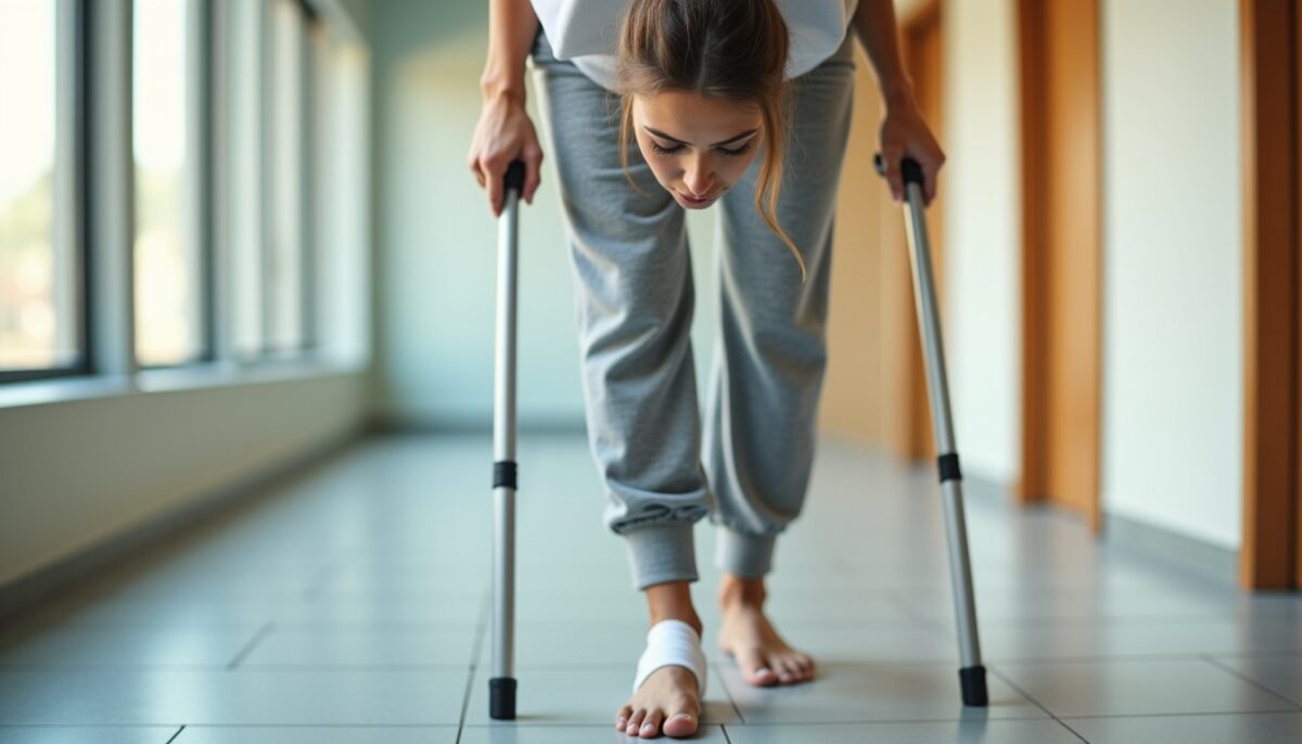 Comment se déplacer avec une fracture à l&rsquo;orteil : astuces et conseils essentiels