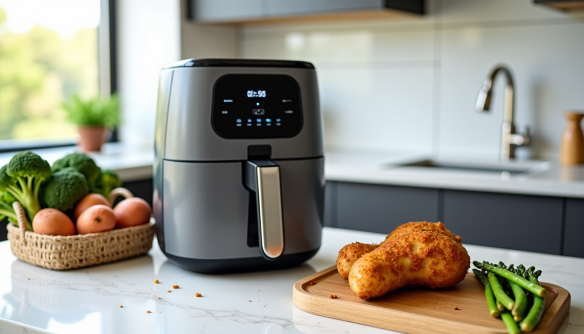 Airfryer au quotidien : gain de temps, texture et économies d&rsquo;énergie